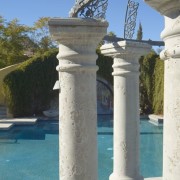 Architectural Precast Columns - Distressed Finishes using Specialized Technology of Mesa Precast