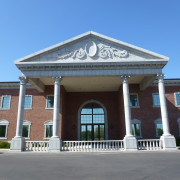 Gilbert Christian High School - GFRC columns with custom color and finish - Corinthian Capitals