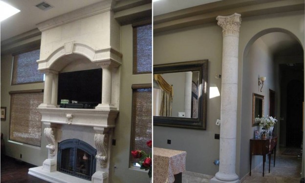 Architectural Columns for Home Interior Decor, Design | Mesa Precast